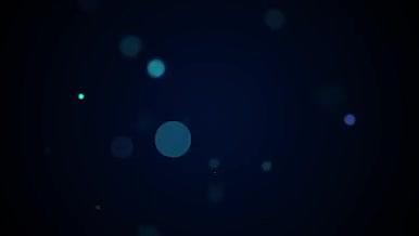 大气蓝色粒子背景视频视频的预览图